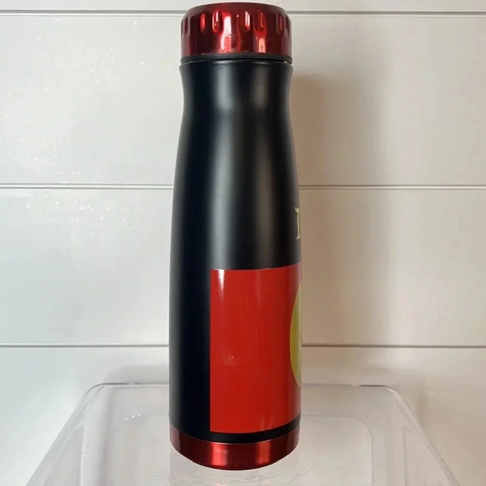 Disneyland Resorts Mickey Buttons‎ Thermos Bottle. 16 oz.